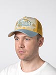 Бейсболка VON DUTCH арт. VD/1/CT/SUBL/12 (желтый / голубой)